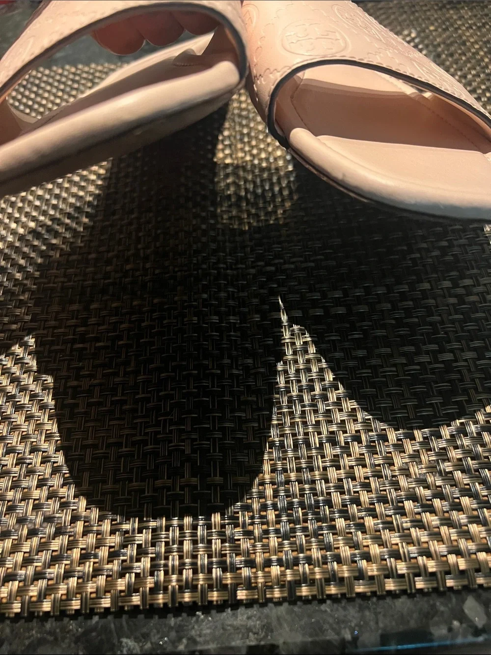 Tory Burch pattern features